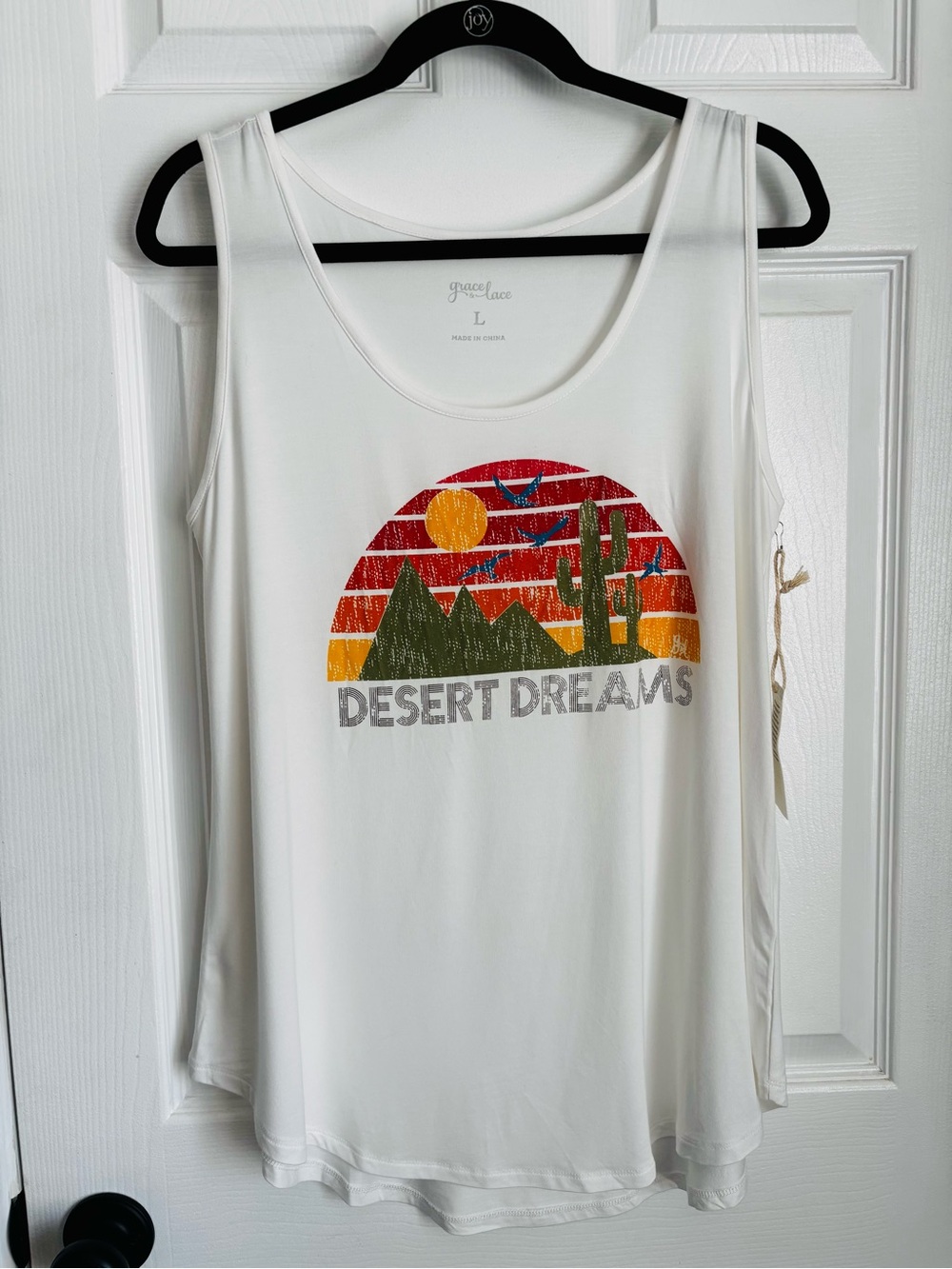 Grace & Lace “Desert Dreams” Tank Top – Size Large – NWT